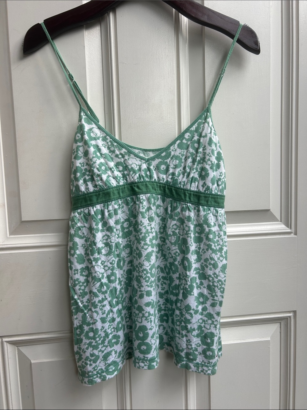 Hollister Y2K vintage babydoll top w/ empire waist & adjustable straps